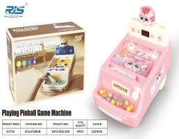 Large Scoreboard Marble Machine (Cat Pink)